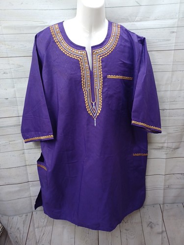 Kirat mens kameez - kameez, purple